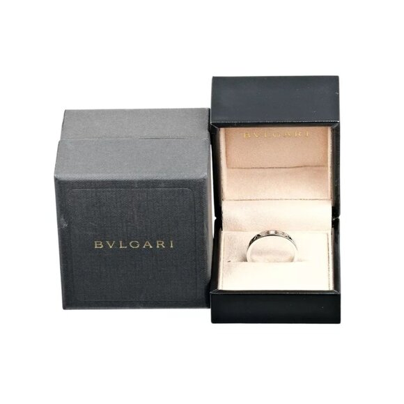 BVLGARI B.zero1 Essential Ring K18 white gold/diamond #10.7(US Size) 7.46g... - Picture 5 of 10
